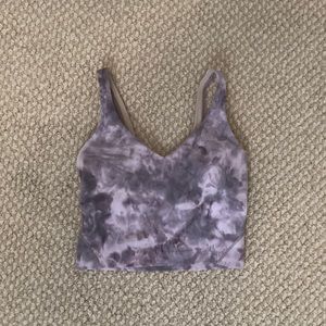 Super cute purple tie die align tank! Size 2!